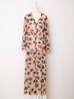 パームツリーロングガウン/MINT