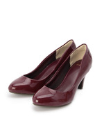 ベーシックエナメルパンプス/レッド系(064)