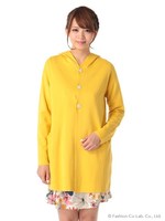 ミラノリブロングパーカー/ネイビー