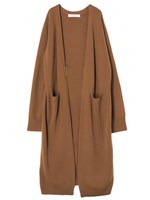 CHICロングガウン/キャメル