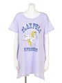 PLAYFULLビッグTシャツ/ラベンダー
