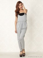 サスペンダーカットロンパース/T.GRY