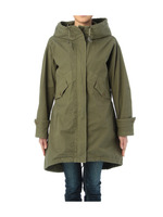 60/-ギャバモッズコート/ネイビー(093)