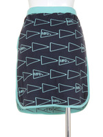 FLAG JQKNIT SKIRT/NAVY