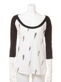 【CHASER】LIGHTNING BOLTS-CHASER COTTON BASEBALL TEE/ホワイト