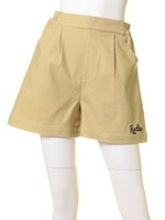 のぞき見コビニャーショートパンツ/ベージュ