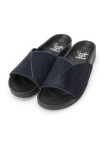 カウヘアーリラックスサンダル/ネイビー(093)