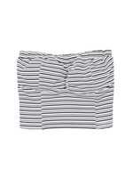 トロピカルギャザーベアトップ/YELLOW