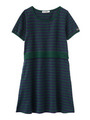 STRIPED COMBINATION DRESS/WHITE