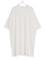 ビックサイズTシャツワンピース/ホワイト