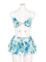 【Pinky&Dianne】フラワー/ブルー