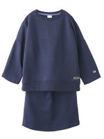 【X-girl×Champion】VINTAGE SWEAT TOP&SKIRT SET/ASH