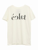 ｅｃｌａｔ　ｌｏｇｏ　Ｔ/ホワイト