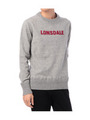 LONSDALE ニット裏毛ジャージプルオーバー/グレー(012)