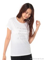 ロゴT/ネイビー