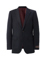 サージCANONICOドレスジャケット/ブルー系(094)