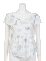 パリ&ローズプルオーバー/BLU