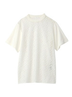 フラワー刺しゅうレースカットソー/ホワイト(501)