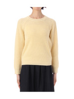 ラメ入りバルキープルオーバー/レモンイエロー(031)