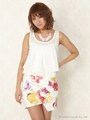 3D color flower J/WSK/WHT