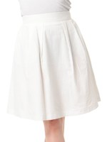 ・ダンガリータックスカート/Off White
