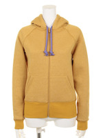 【BONICA dot GARDEN】刺繍入りパーカー/イエロー