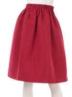 グログランタックスカート/レッド