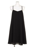 バックリボンキャミワンピース/ピーコック