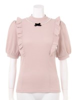 パールトリムハイネックＰ/Ｏ/ピンク