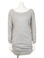 ボーダードルマンワンピ/GY