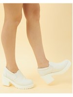 【23日23時59分まで!!】ラグソール/スリッポン/オフホワイト