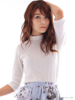 ランダムリブTOPS/オフホワイト