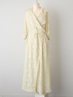 レーシィローブドレス/IVORY