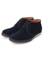 配色ソールレザーシューズ/ブラック(019)