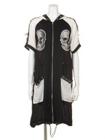 【WEB限定】羽付きシフォンパーカー/ホワイト