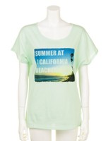 【anap mimpi】転写PRINT　TEE/MINT