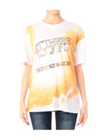 ワイヤー調ロゴグラデプルオーバー/イエロー系(132)