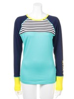 SLOW SUN RASHGUARD【ROXY】/PNK