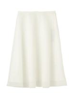 [L]Wメッシュスカート/ホワイト系(002)