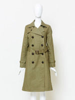 【Bonica Studio】ロングトレンチコート/ベージュ