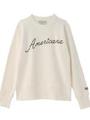 【aquagirl別注】Americana スウェット/グレー(012)