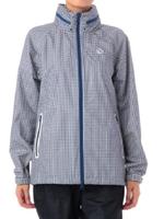 ケース付きチェックブルゾン/ネイビー系(904)