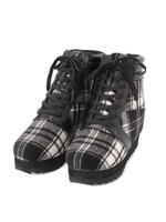 シャークソールハイカットスニーカー/モノトーン系(293)