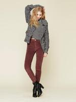 ストレッチコーデュロイスキニーパンツ/ブラック(019)