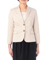 ストレッチテーラードジャケット/ライトベージュ(051)