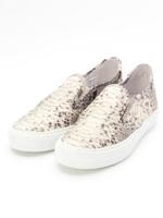 蛇柄スリッポン/ライトベージュ(151)