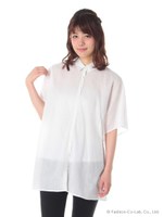 ・ドロップショルダーチュニック/Off White