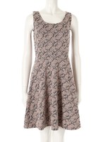 【ECURY】フラワーレースワンピース/ベビーピンク