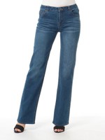 セミワイドデニム/ネイビー