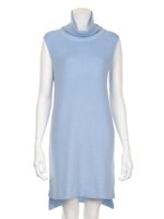 ハイネックニットワンピース/LBLU